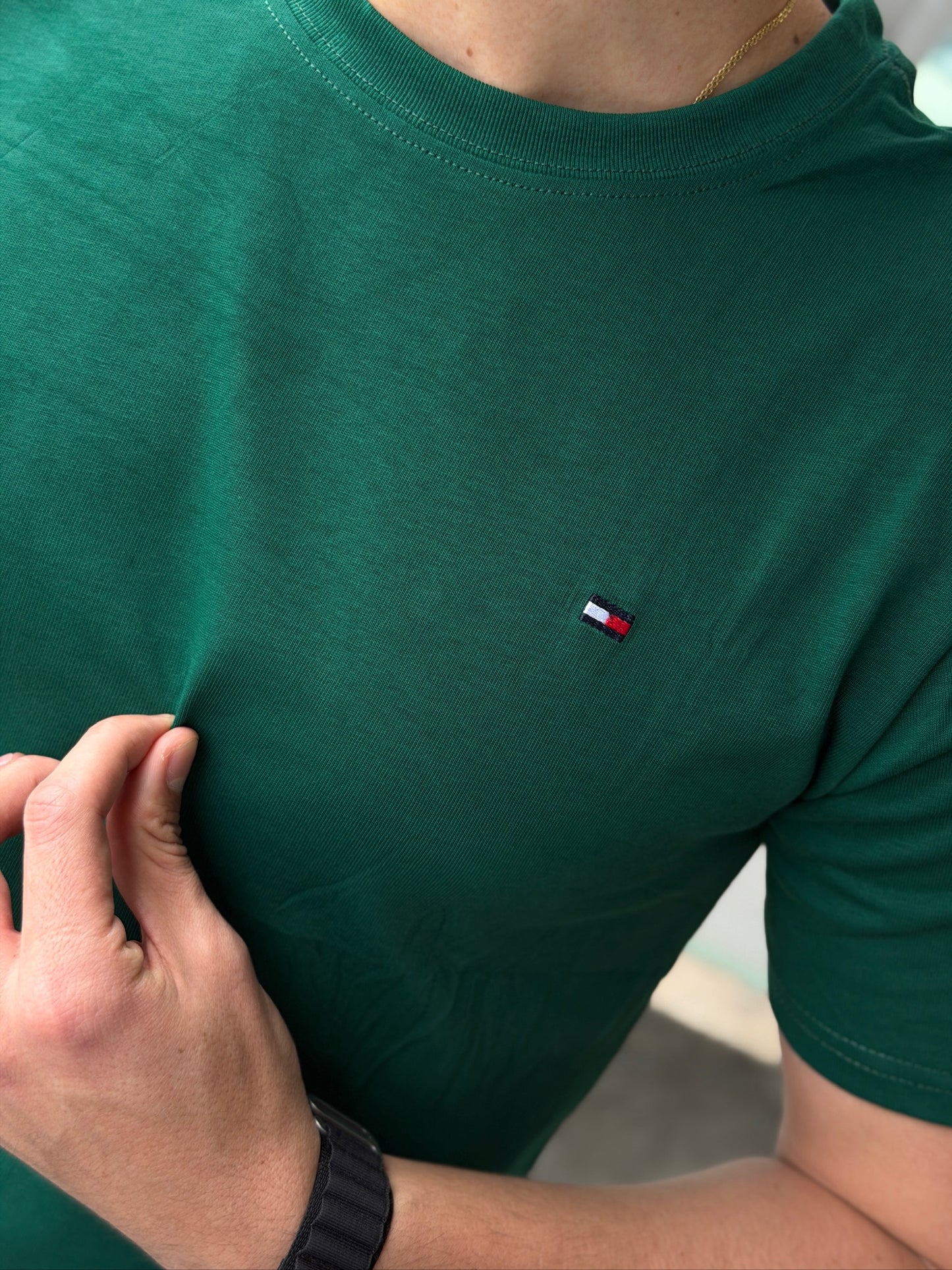 Camiseta Tommy Hilfiger Verde