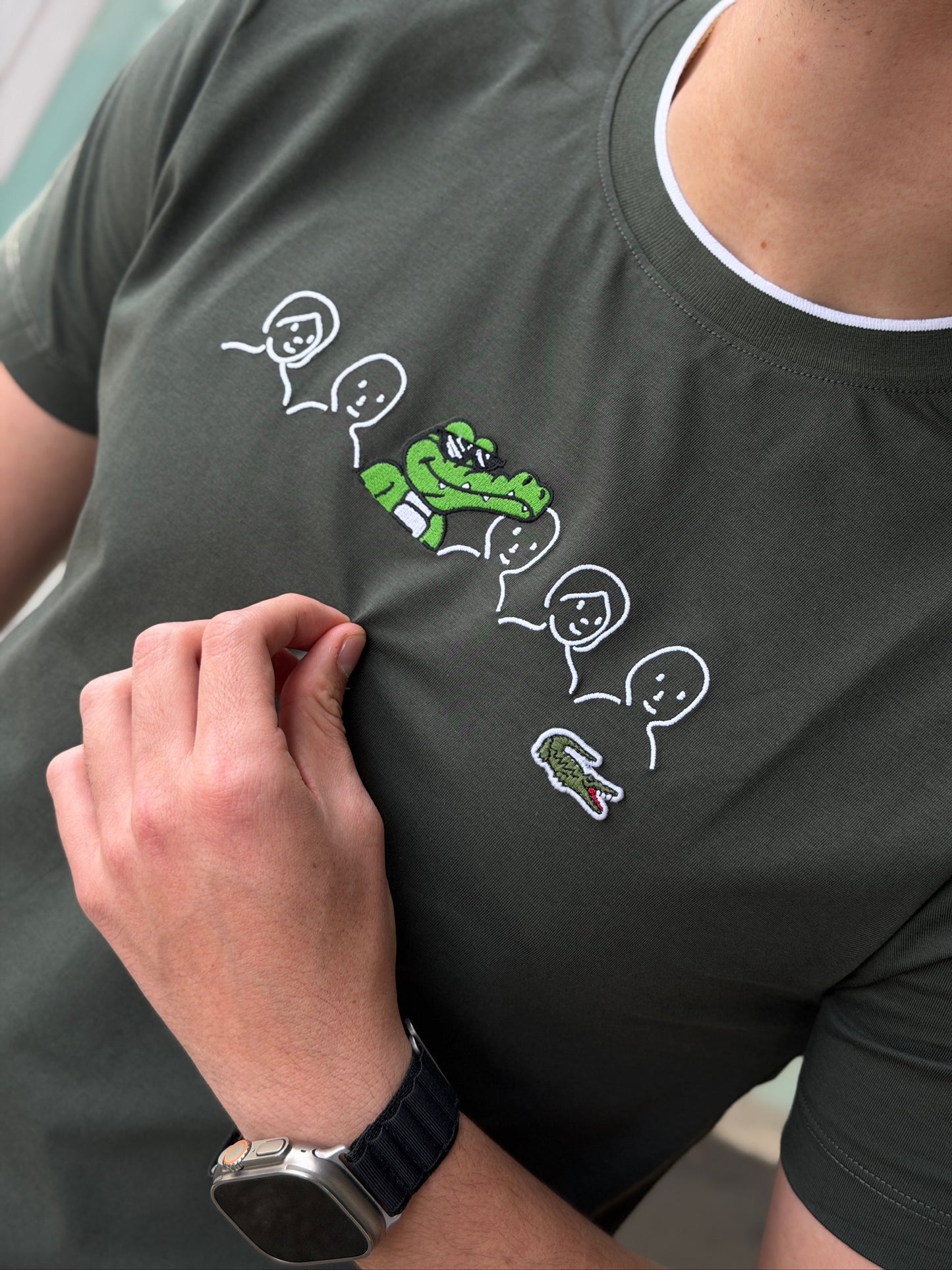 Camiseta Lacoste Edición Especial Verde