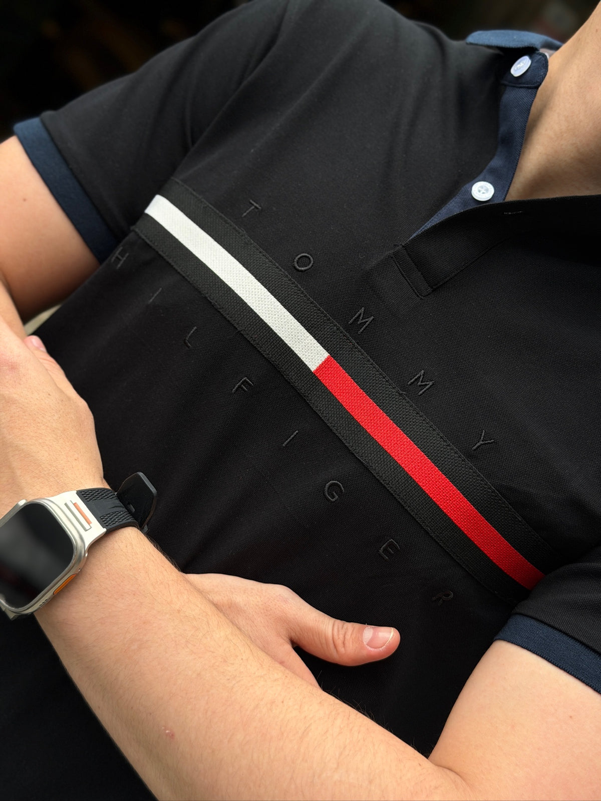 Polo TH Especial Edition Negro