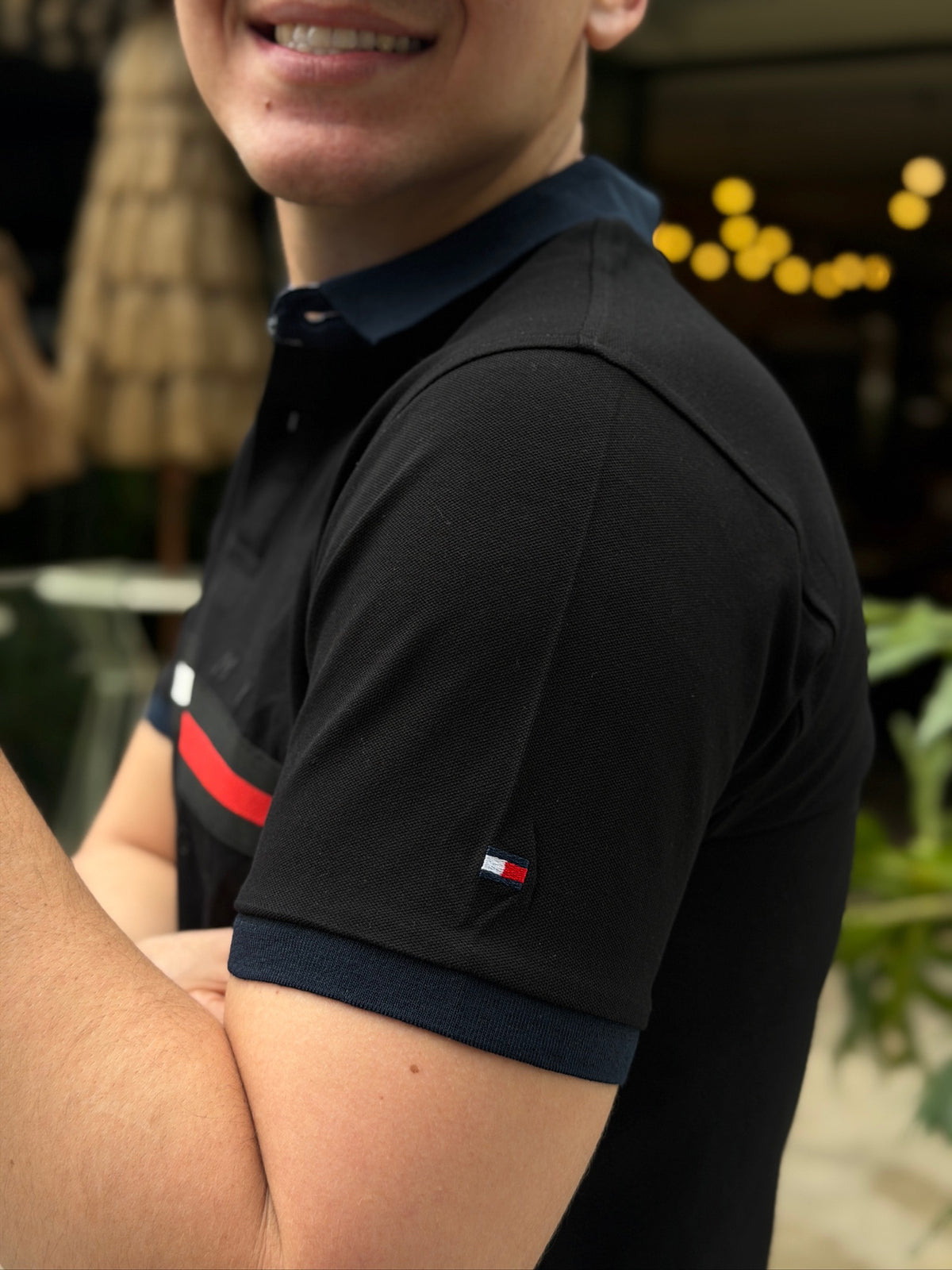 Polo TH Especial Edition Negro