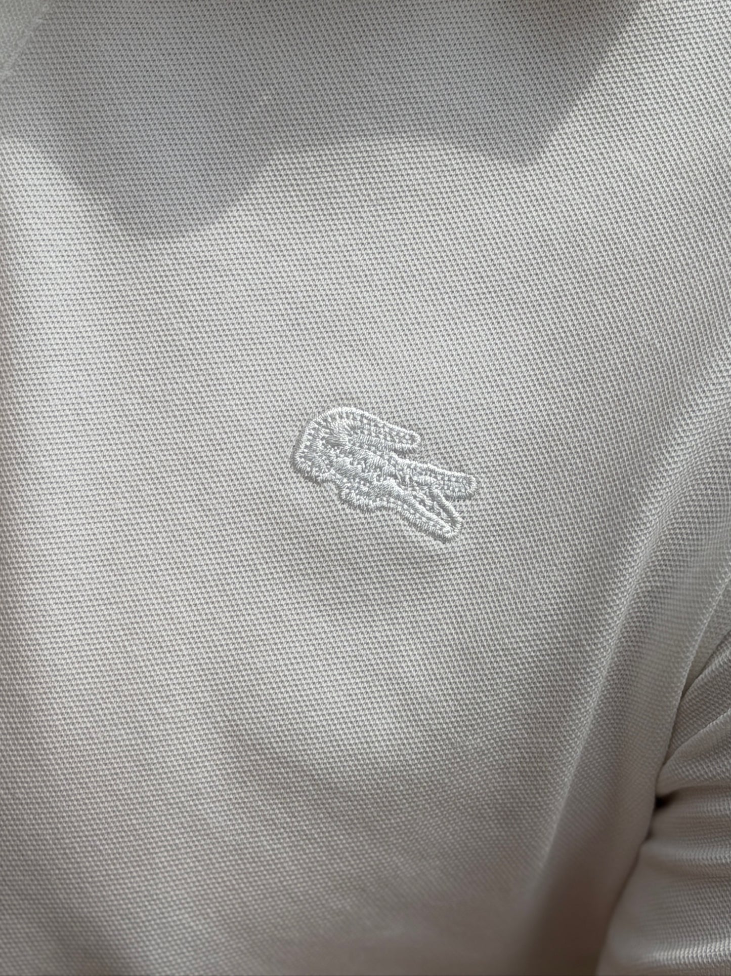 Polo Lacoste Básico Blanco