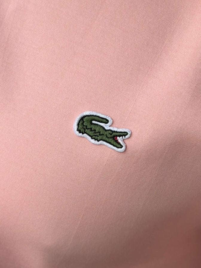 Camiseta Algodón Lacoste Rosada