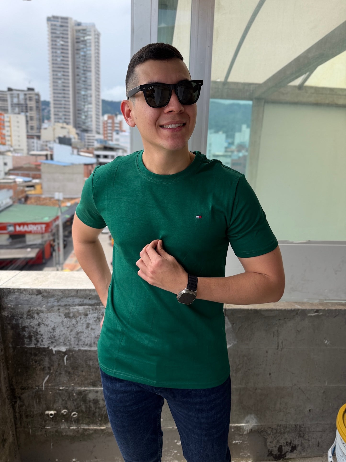 Camiseta Tommy Hilfiger Verde