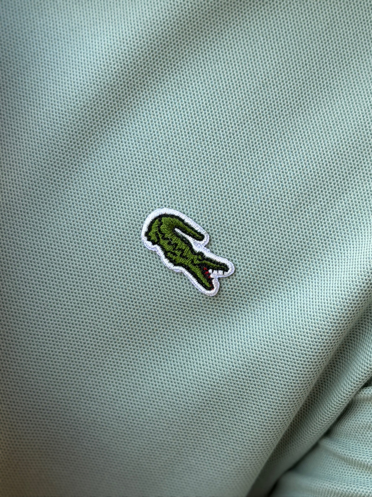 Polo LC Combinado Verde