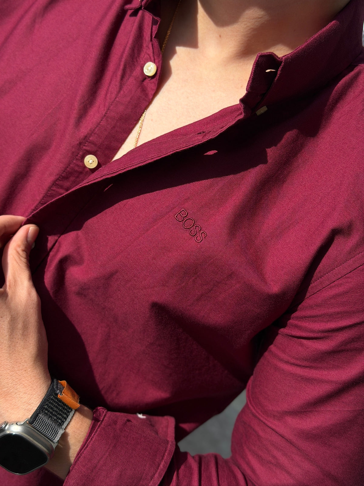 Camisa BS Premium Vinotinto