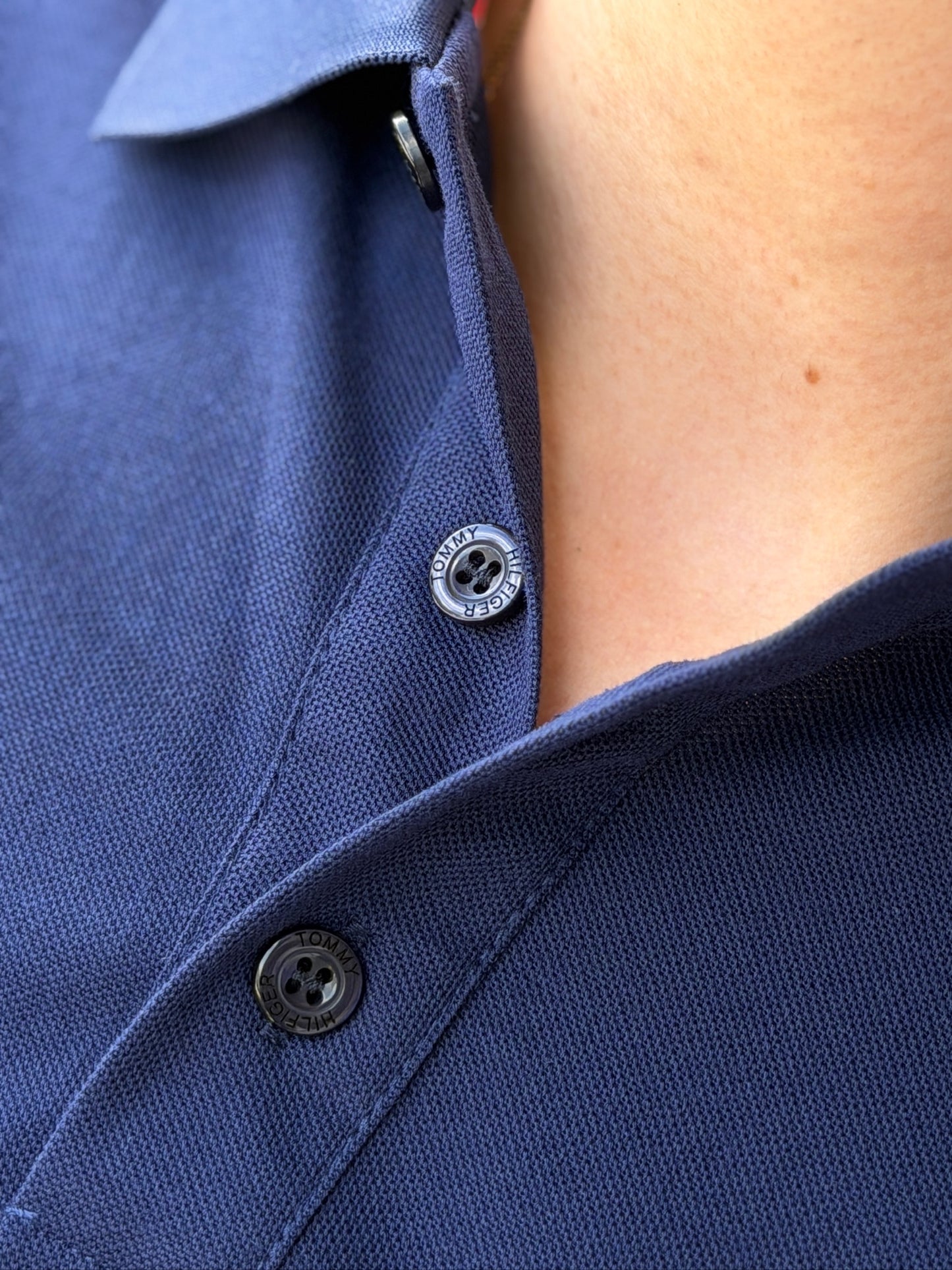 Polo Tommy Hilfiger Azul Oscuro