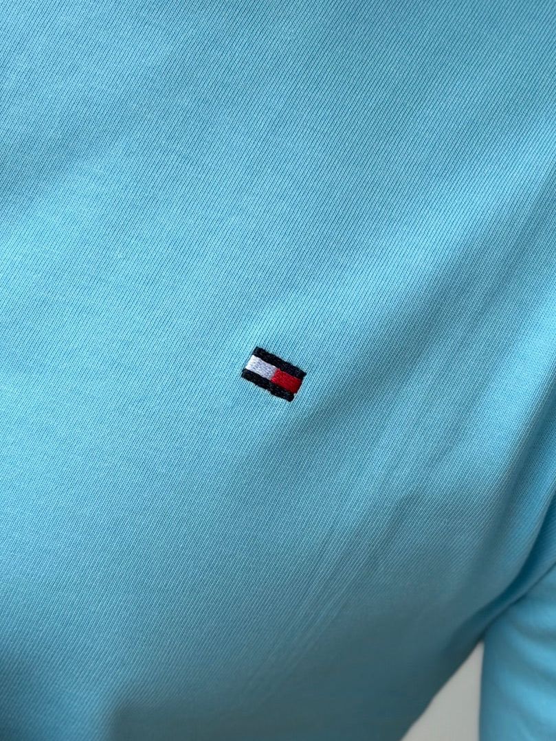 Camiseta Tommy Hilfiger Celeste