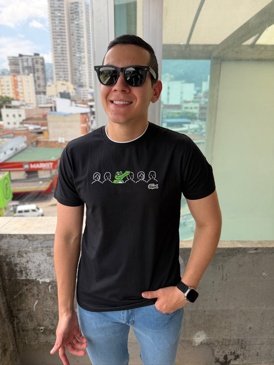 Camiseta Lacoste Edición Especial Negro