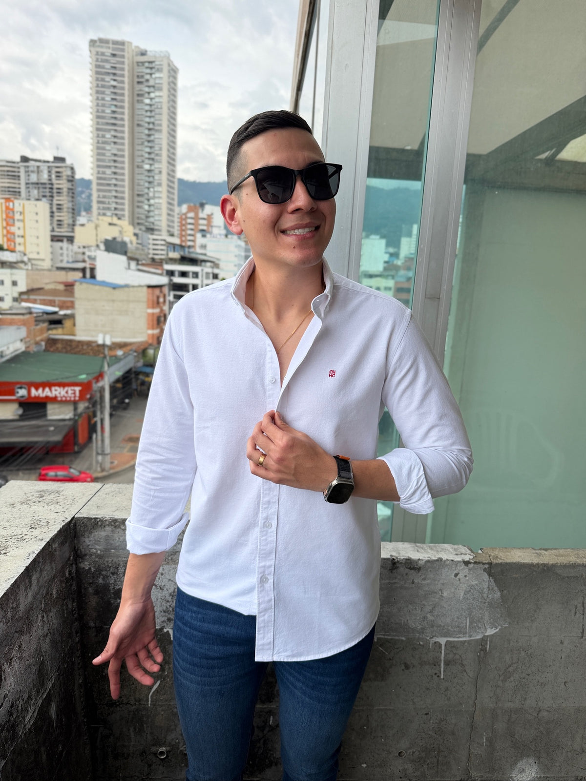 Camisa Premium CH Blanca