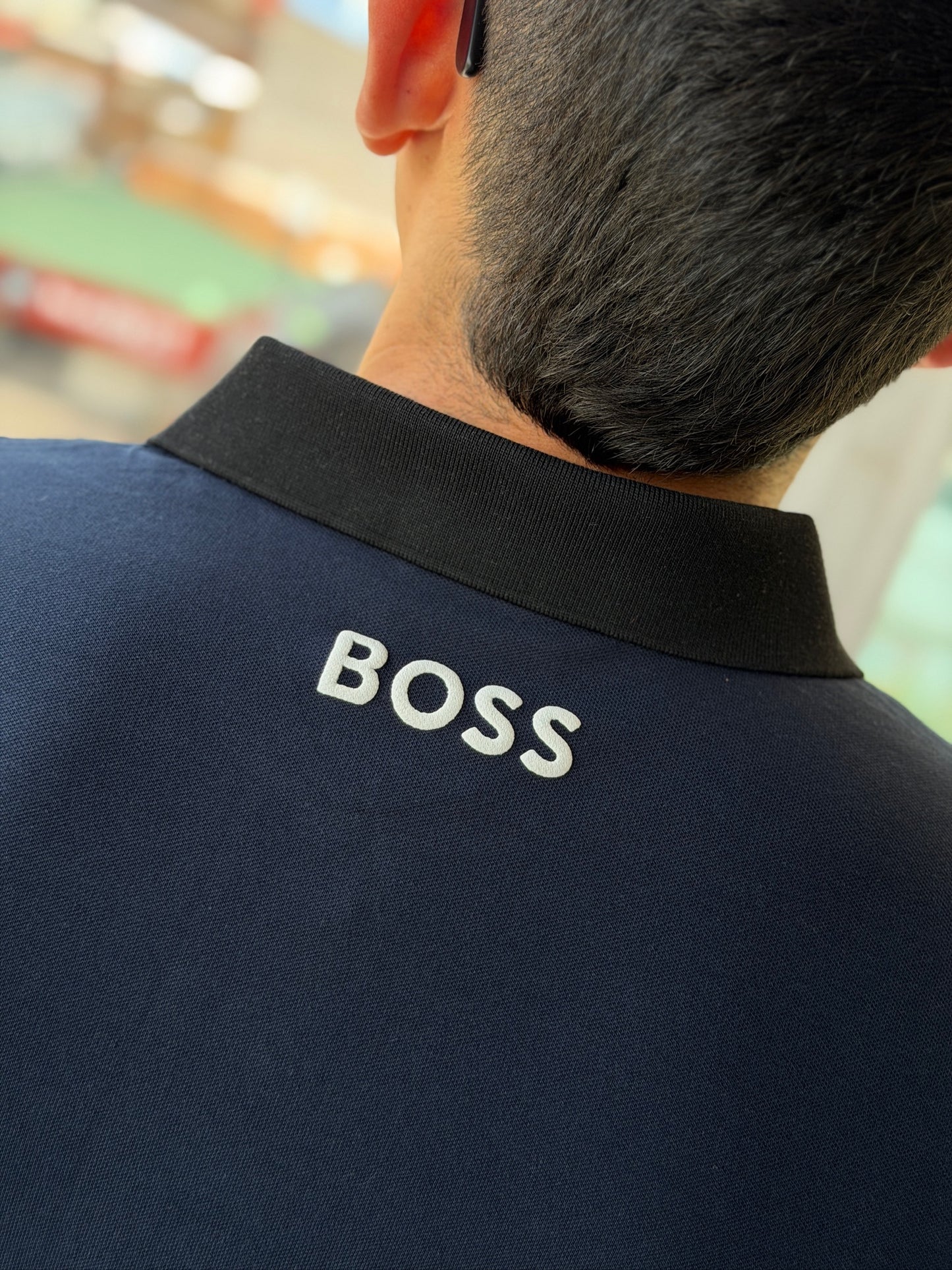 Polo Boss Edición Especial Azul Oscuro