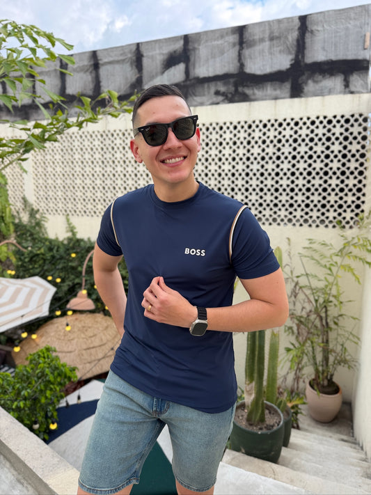 Camiseta BS Sport Azul Oscura