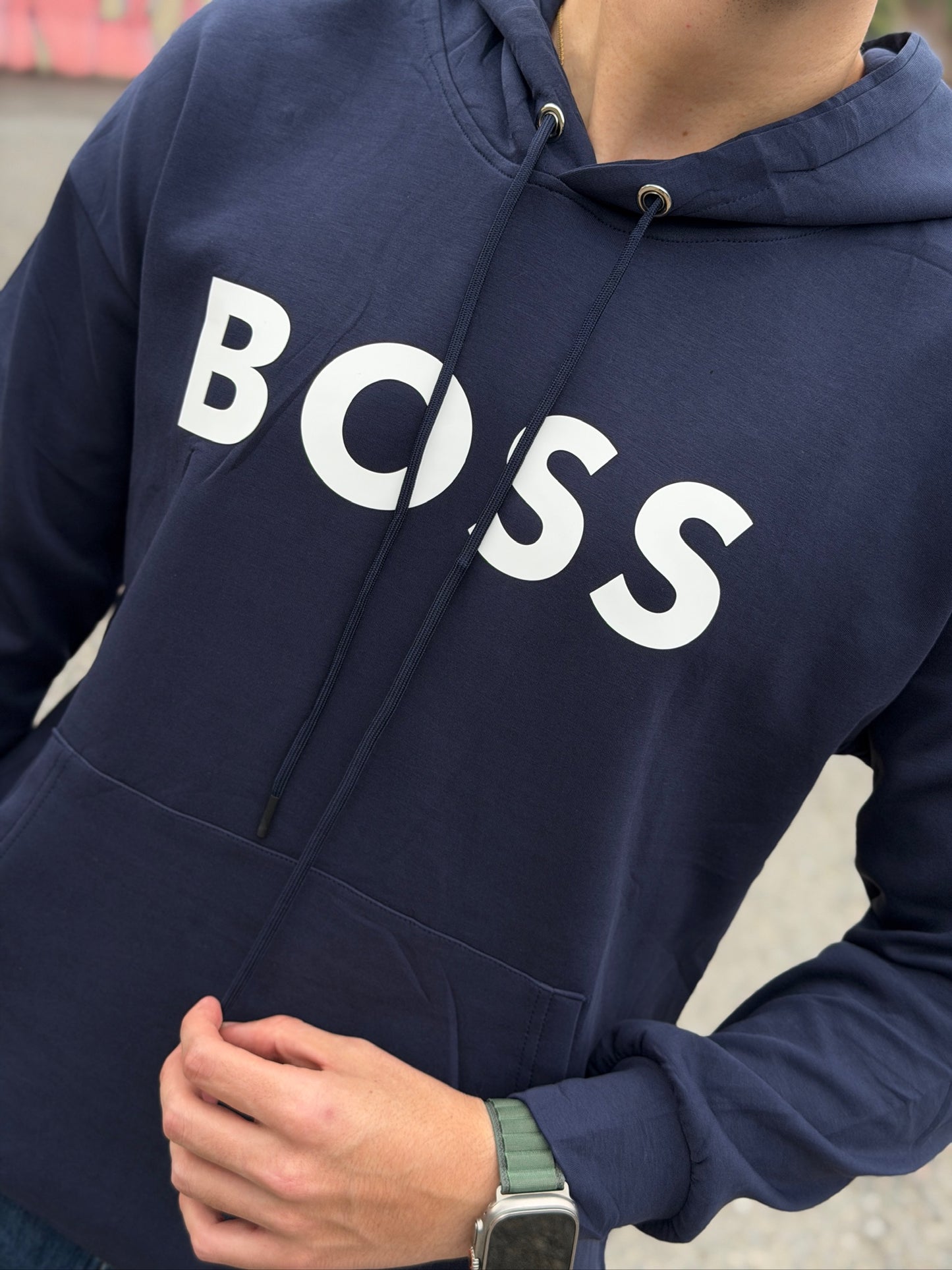 Buzo BOSS Azul Unisex