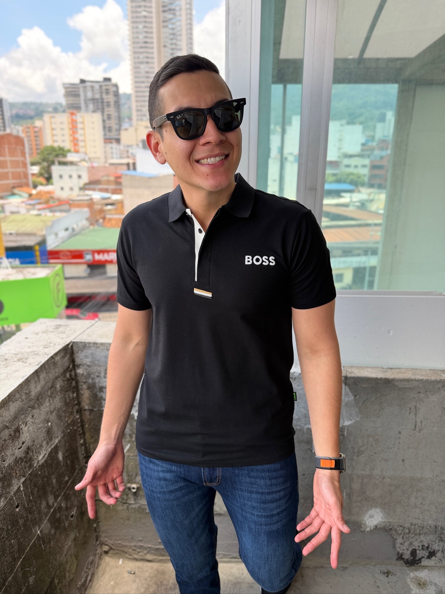 Polo Boss Edición Especial Negro