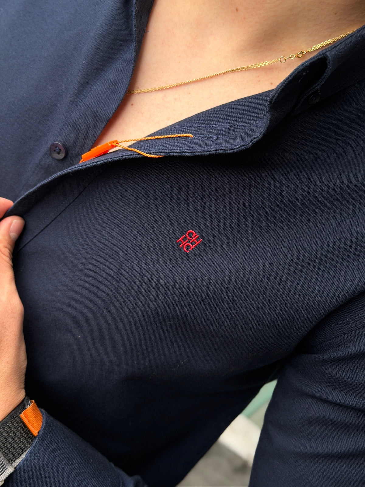 Camisa Premium CH Azul Oscura
