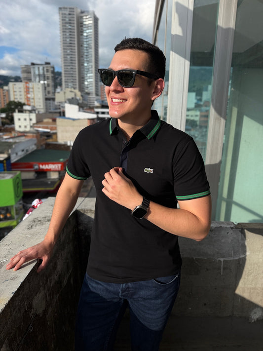 Polos Lacoste Negro
