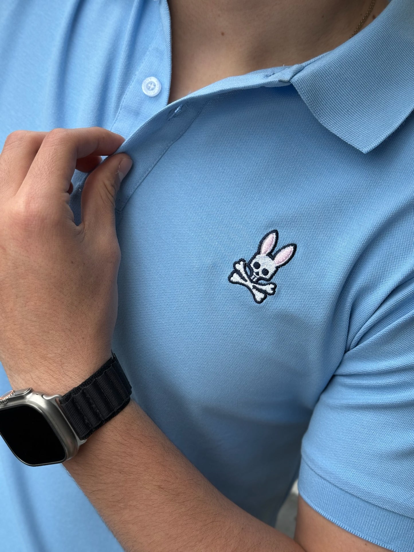 Polo Psycho Bunny Celeste