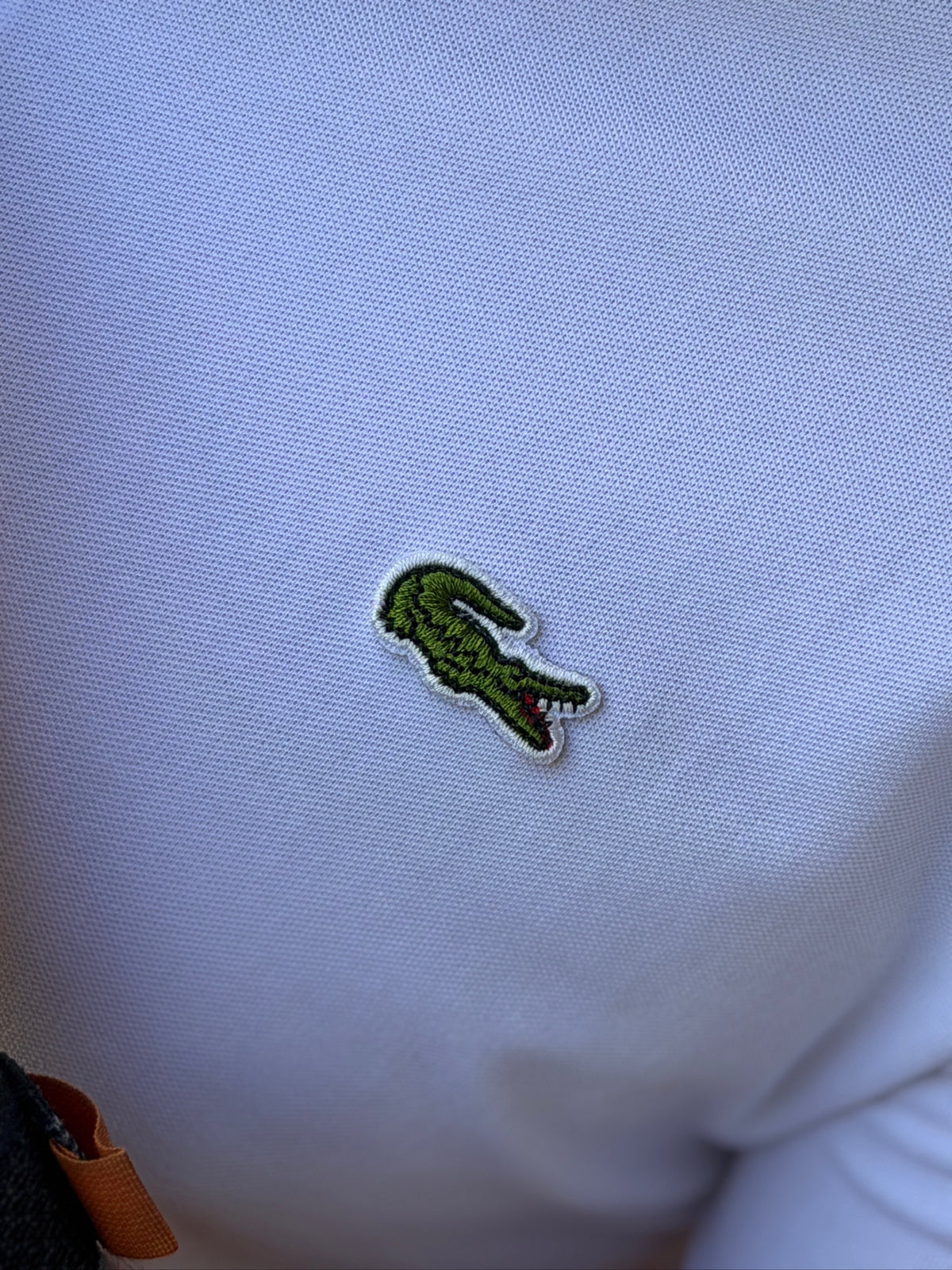 Polo LC Combinado Blanco