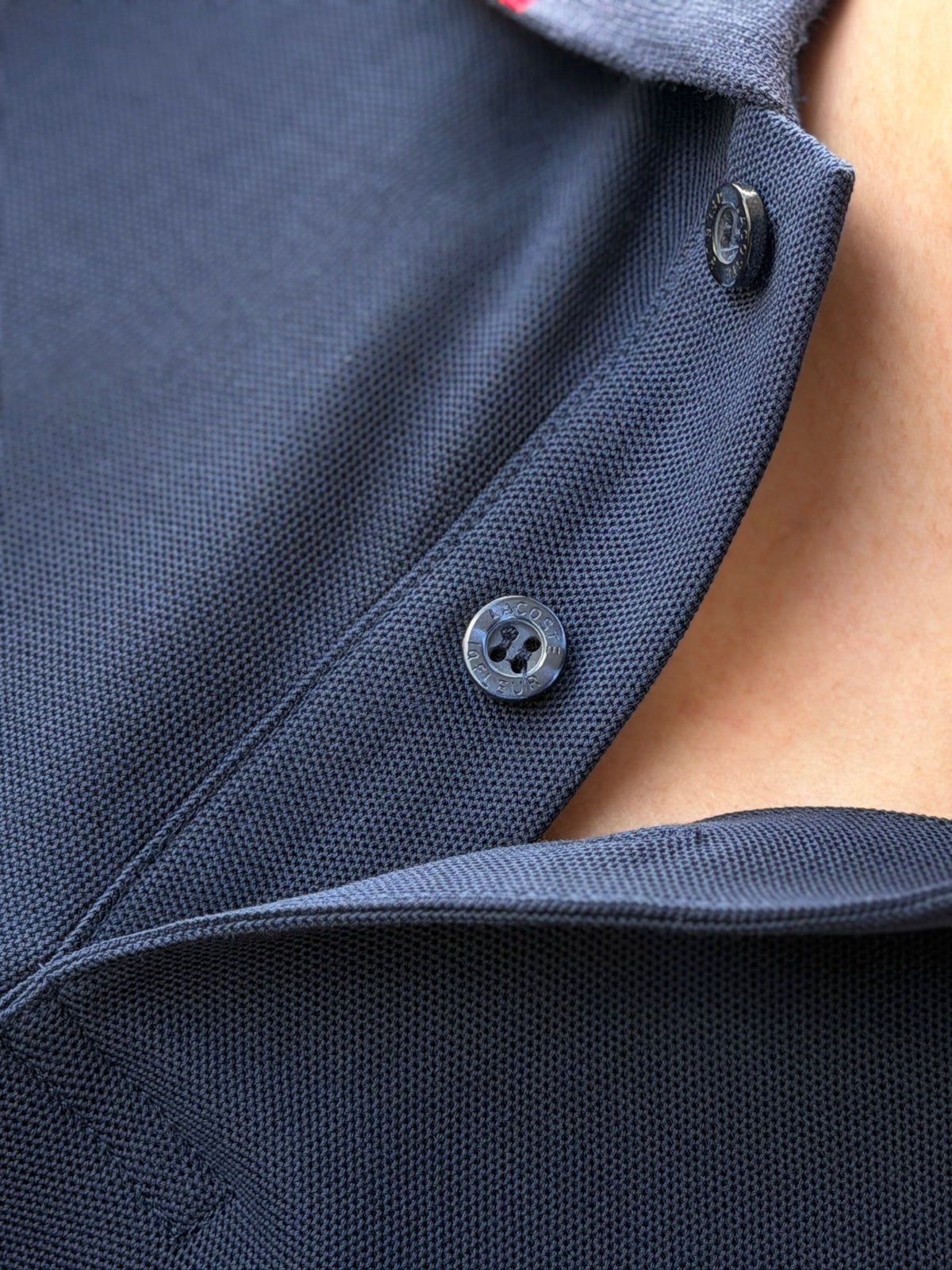 Polo LC Combinado Azul Oscuro
