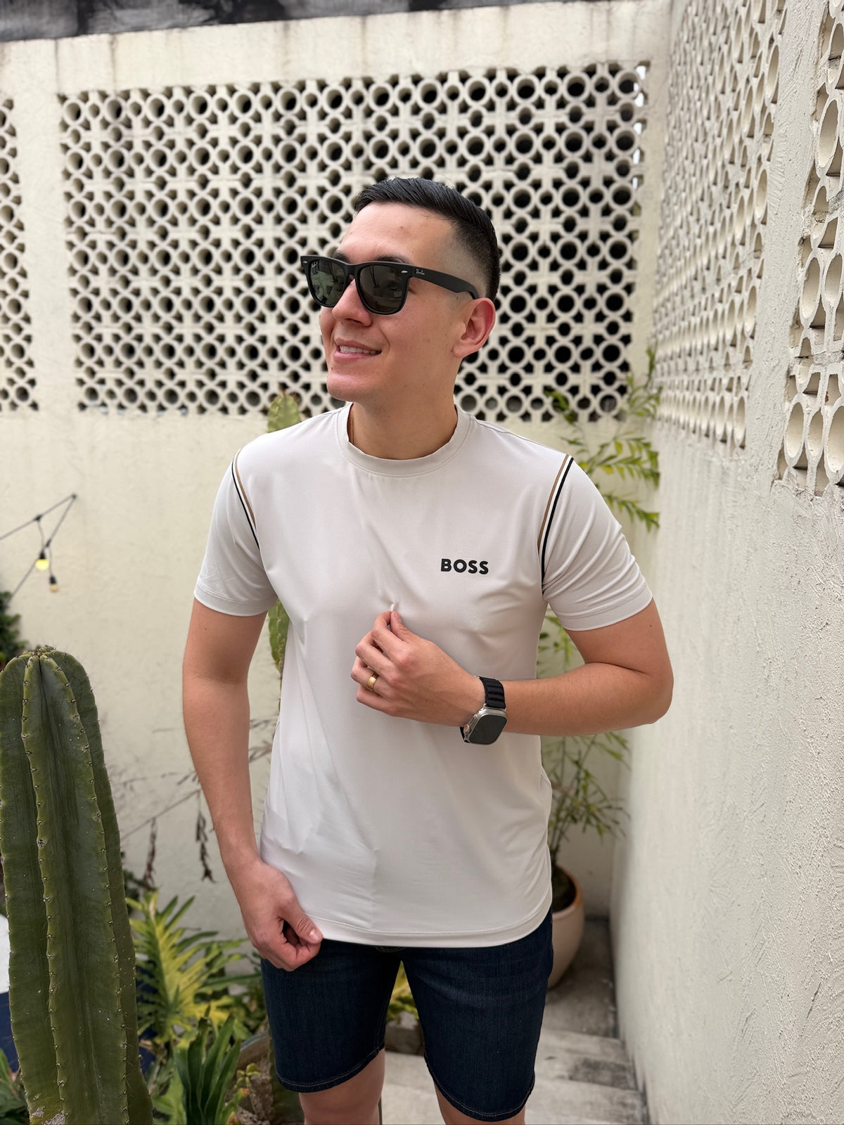 Camiseta BS Sport Beige
