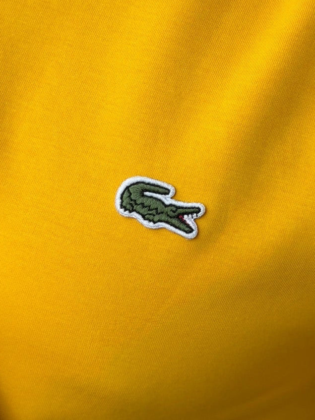Camiseta Algodón Lacoste Amarilla