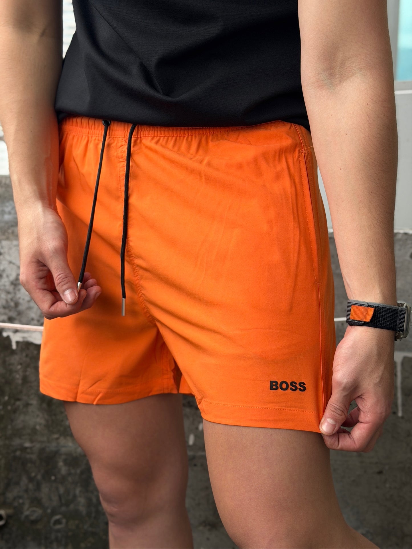 Bañador Boss Impermeable Naranja