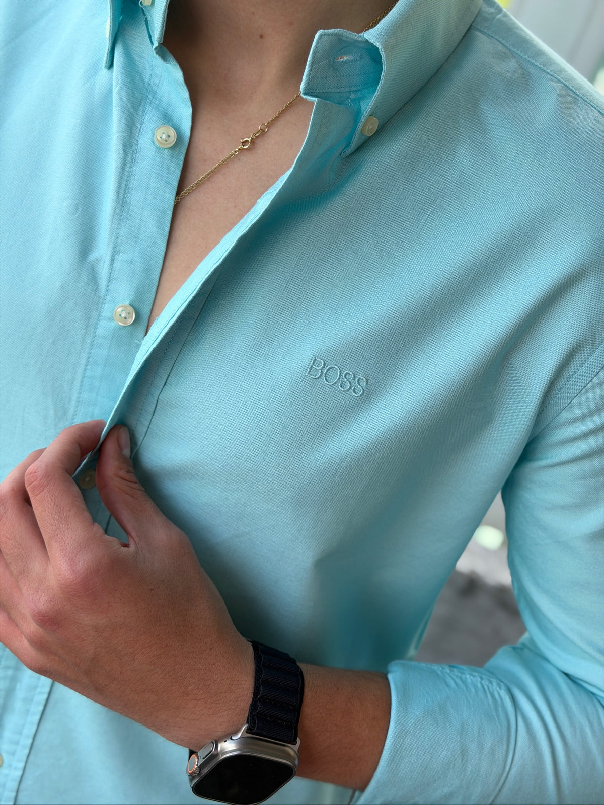 Camisa BS Premium Agua Marina
