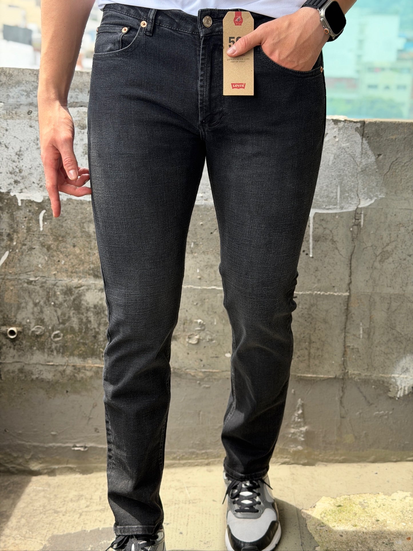 Jean Levis Gris Humo