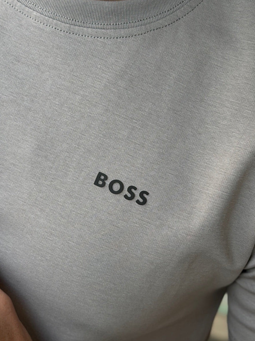 Camiseta Boss Gris
