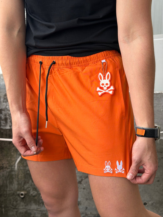 Bañador Psycho Bunny Impermeable Naranja