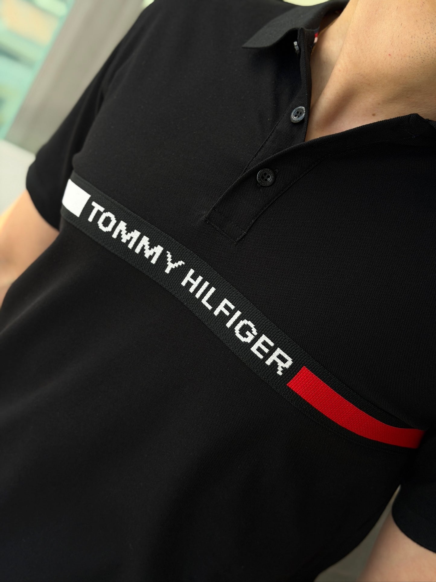 Polo Tommy Hilfiger Negro