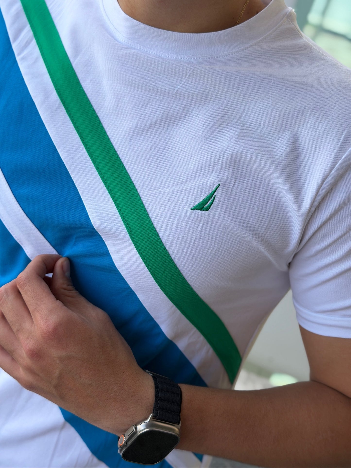 Camiseta Náutica Blanco