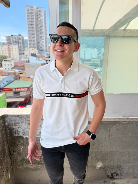 Polo Tommy Hilfiger Blanco