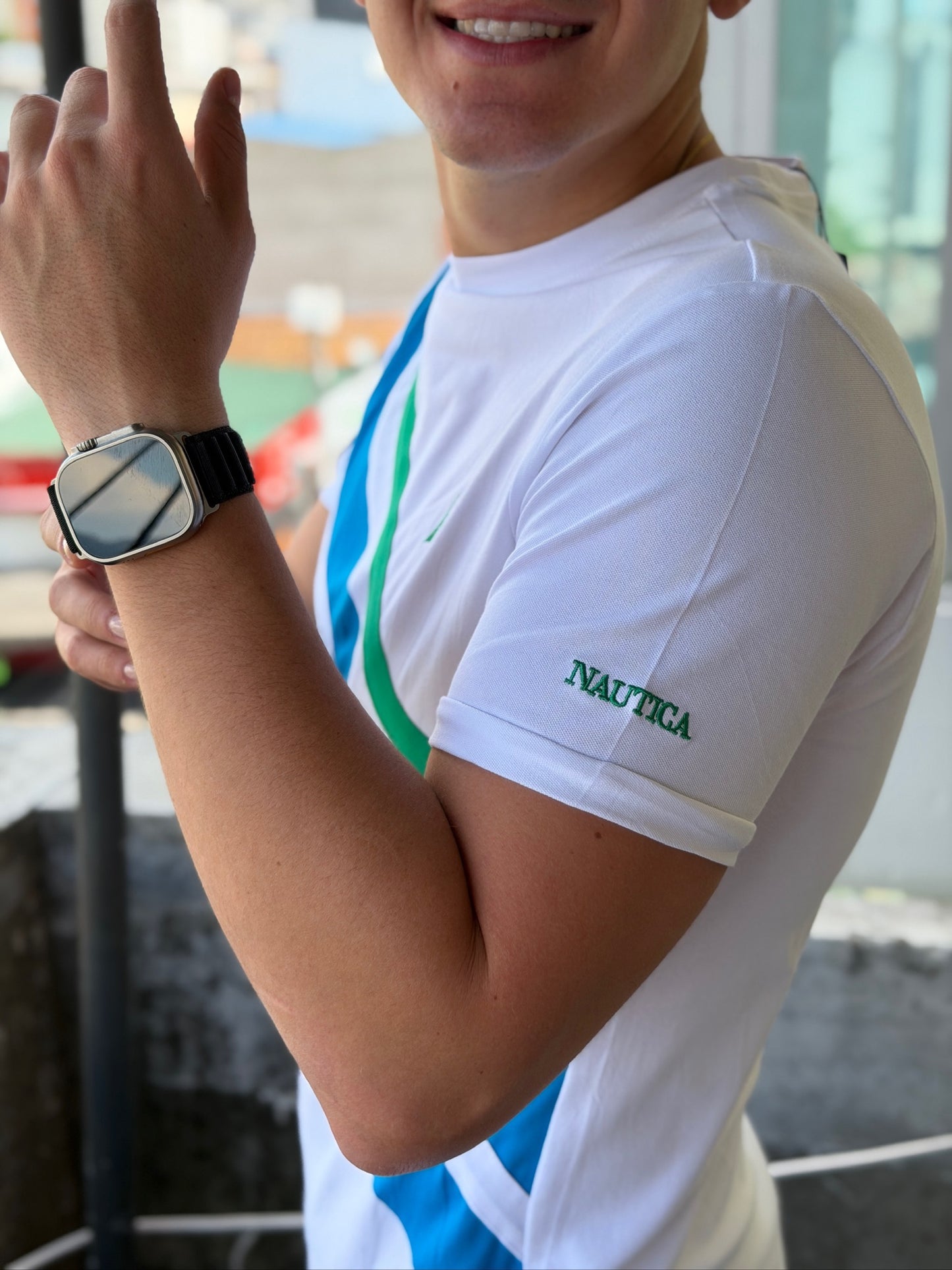 Camiseta Náutica Blanco