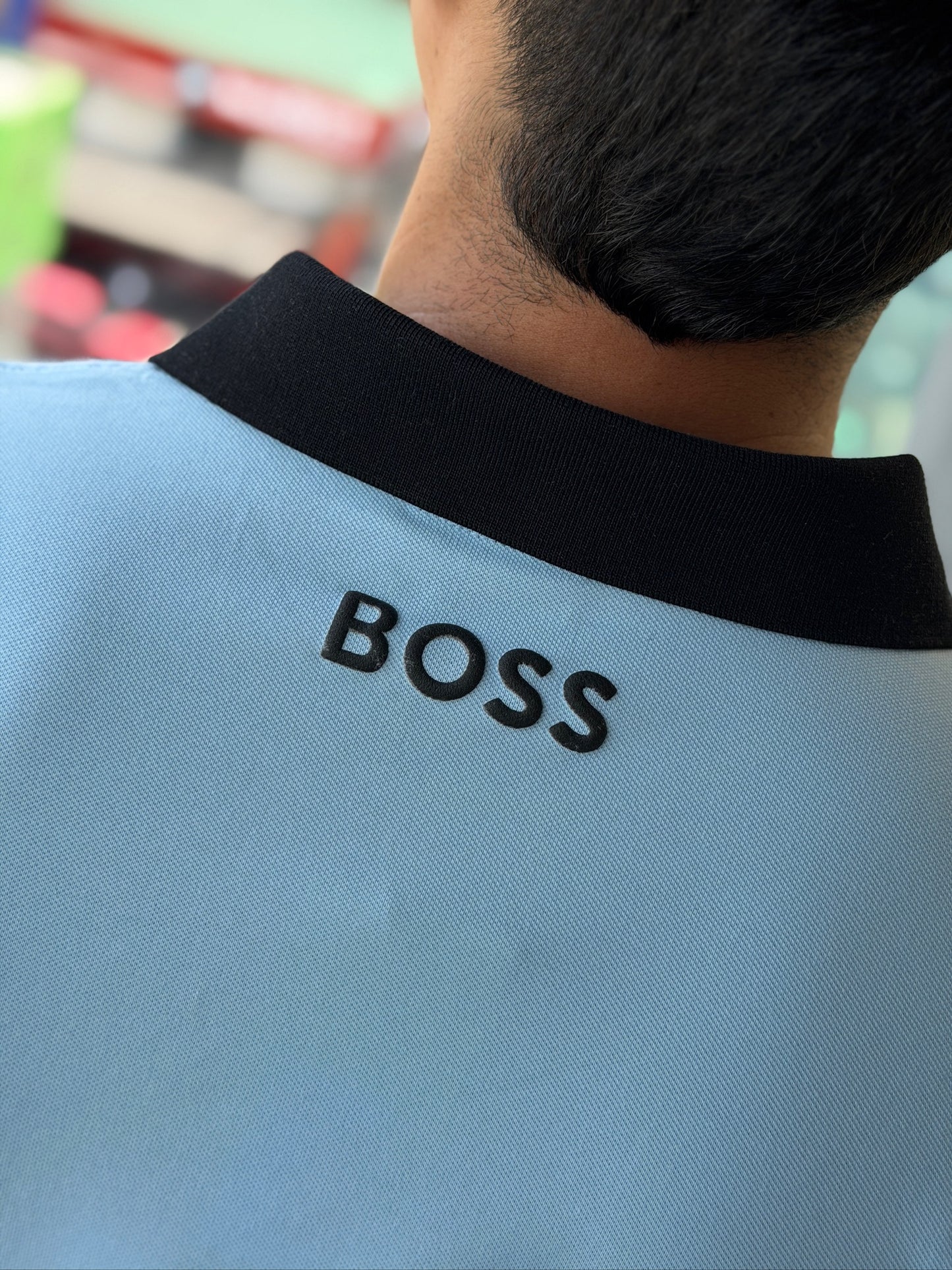 Polo Boss Edición Especial Celeste