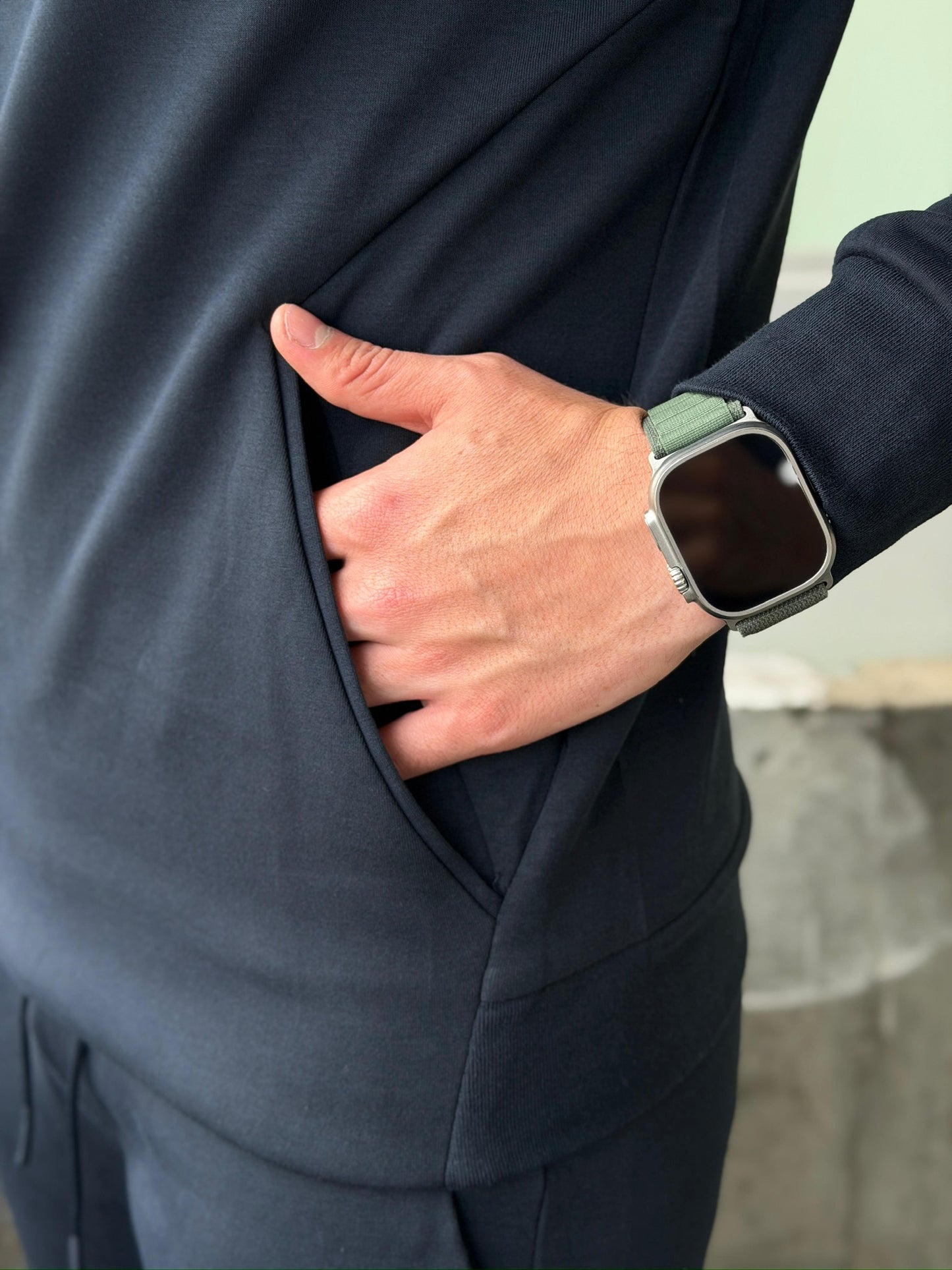 Conjunto Boss Azul Oscuro