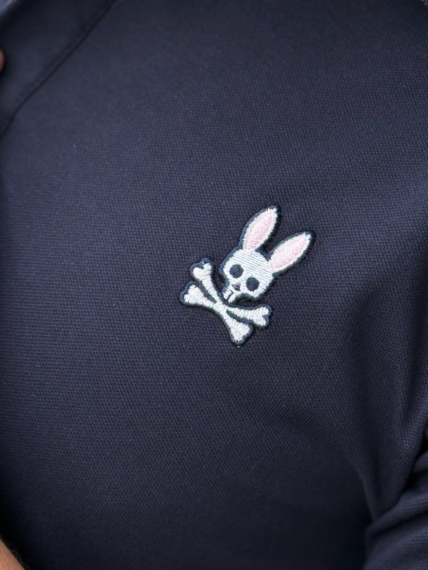 Polo Psycho Bunny Azul Oscuro