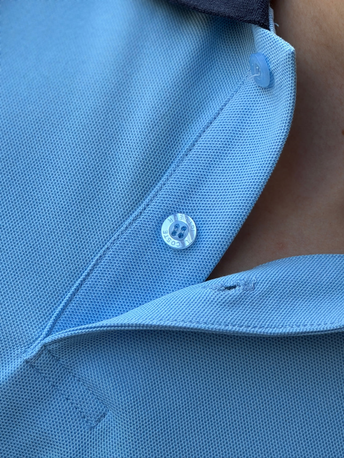 Polo LC Combinado Celeste
