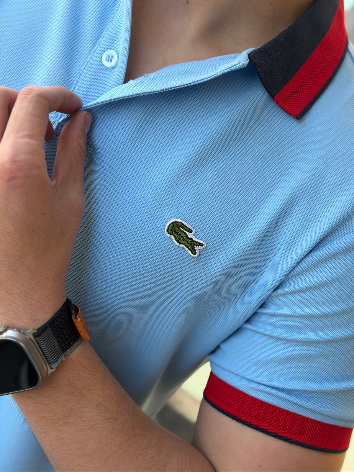 Polo LC Combinado Celeste