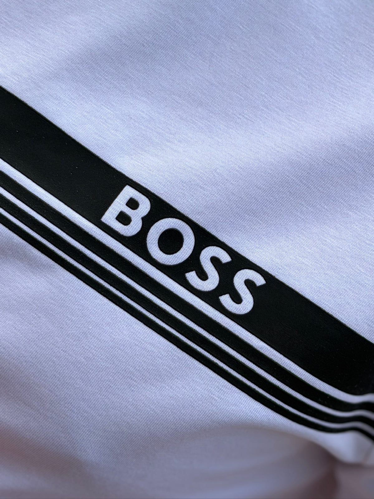 Camiseta BS Blanca Líneas