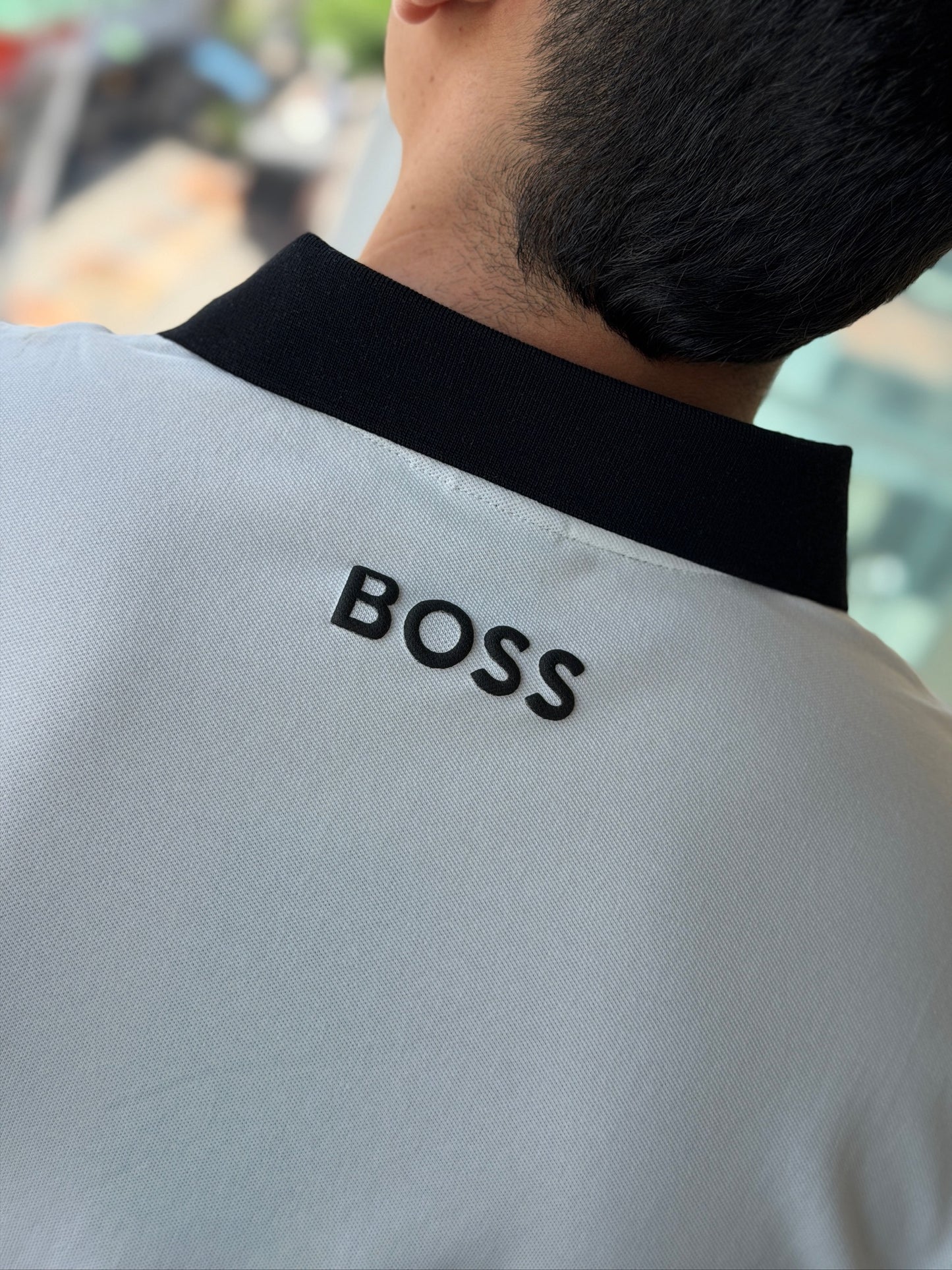 Polo Boss Edición Especial Blanca