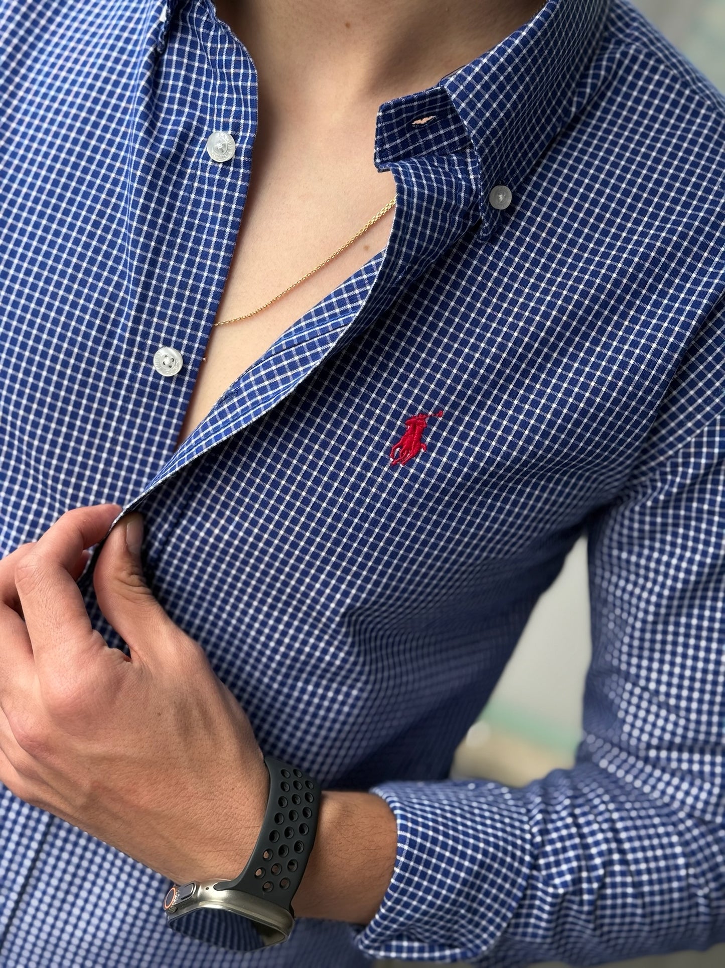 Ralph Lauren Cuadros Azules
