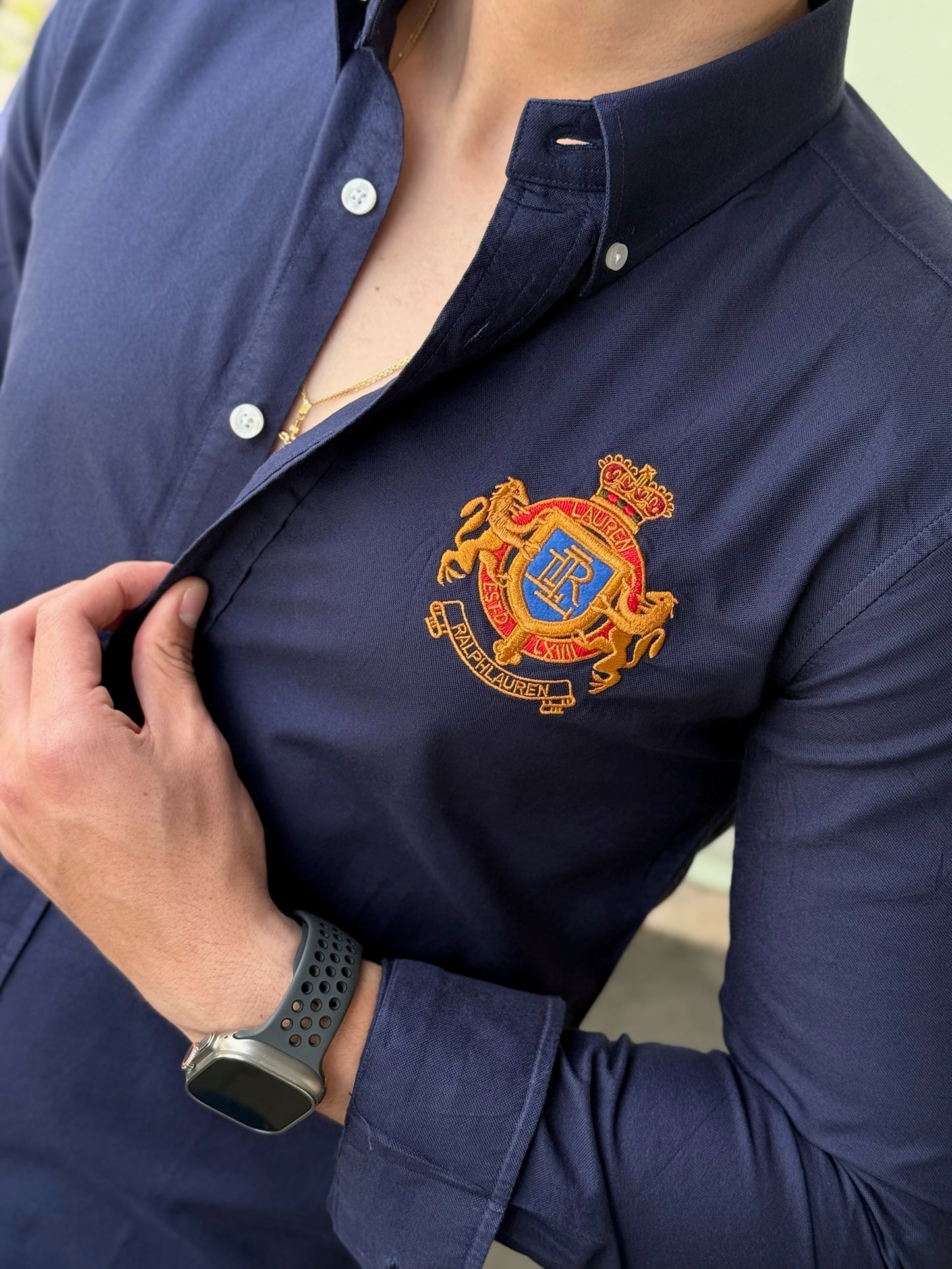 Ralph Lauren Edición Especial Escudo Azul Oscura
