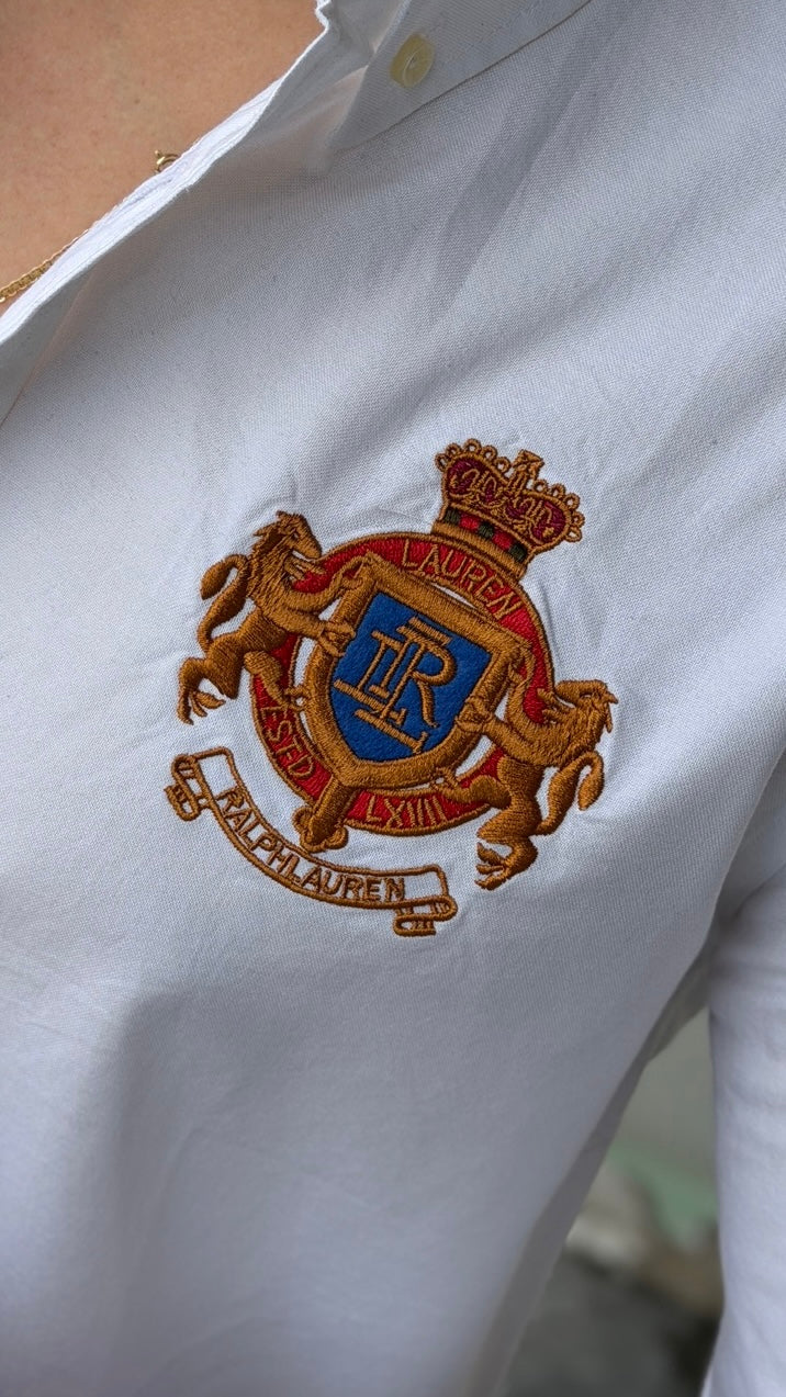 Ralph Lauren Edición Especial Escudo Blanca