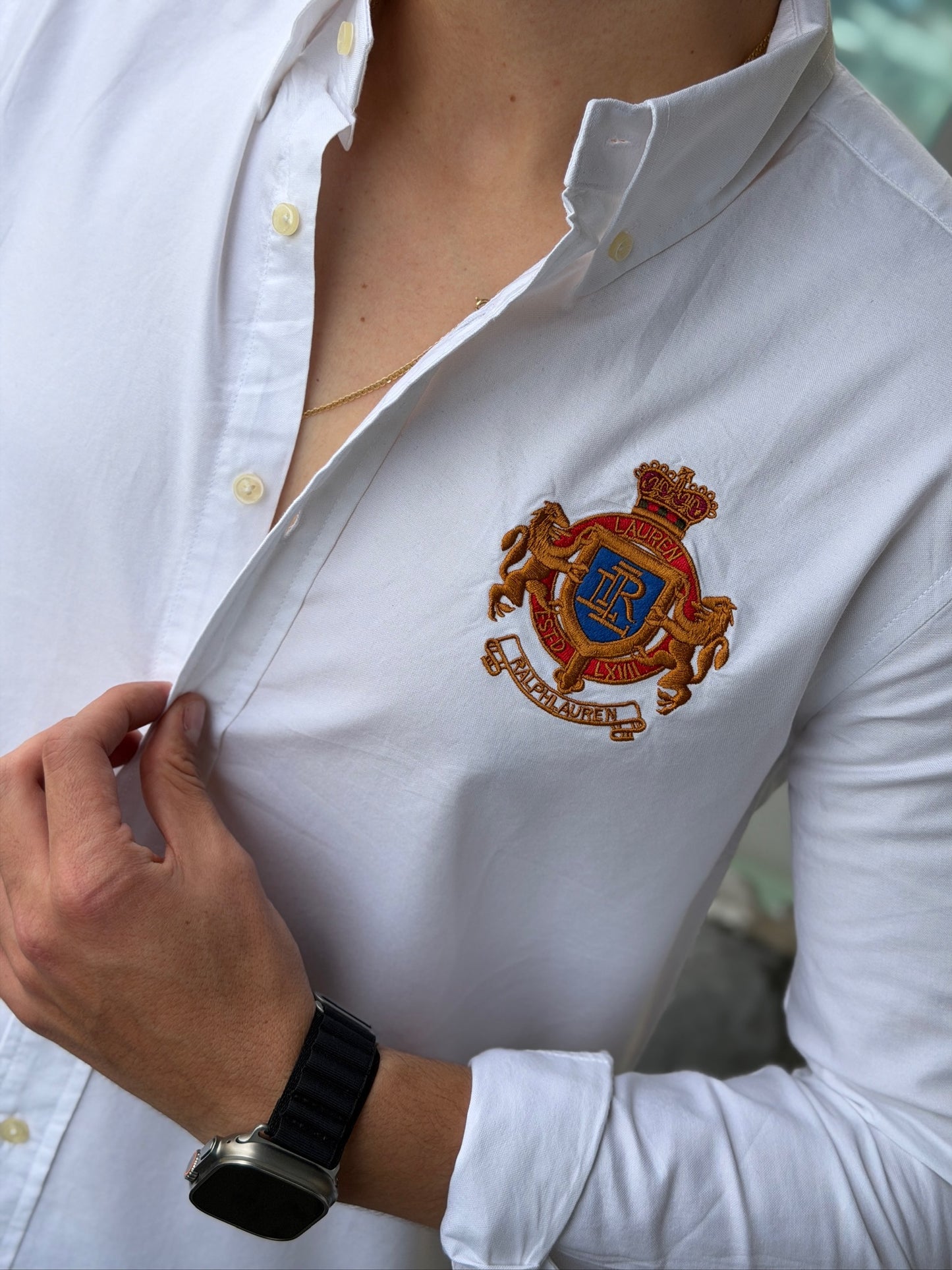 Ralph Lauren Edición Especial Escudo Blanca