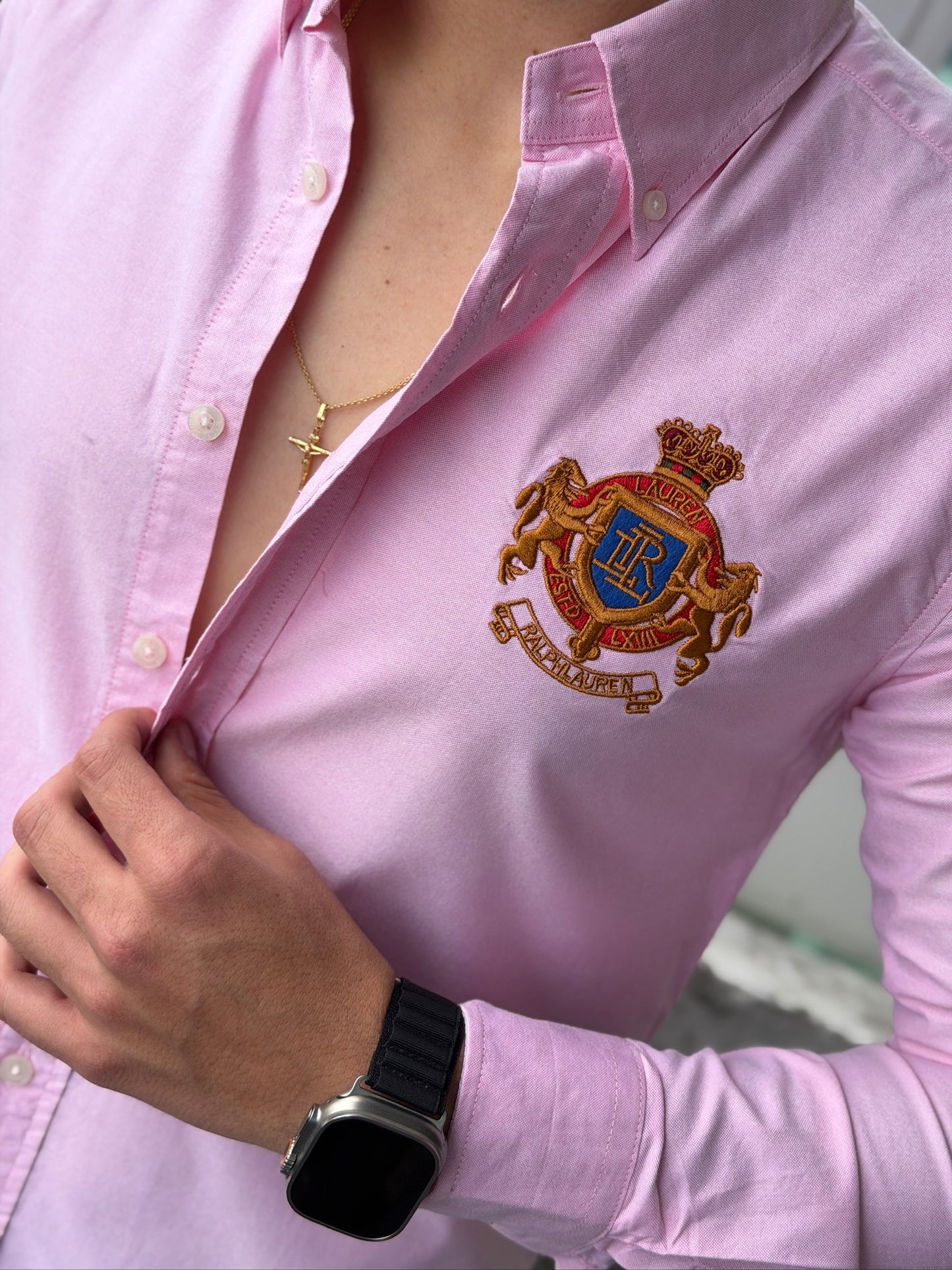 Ralph Lauren Edición Especial Escudo Rosada