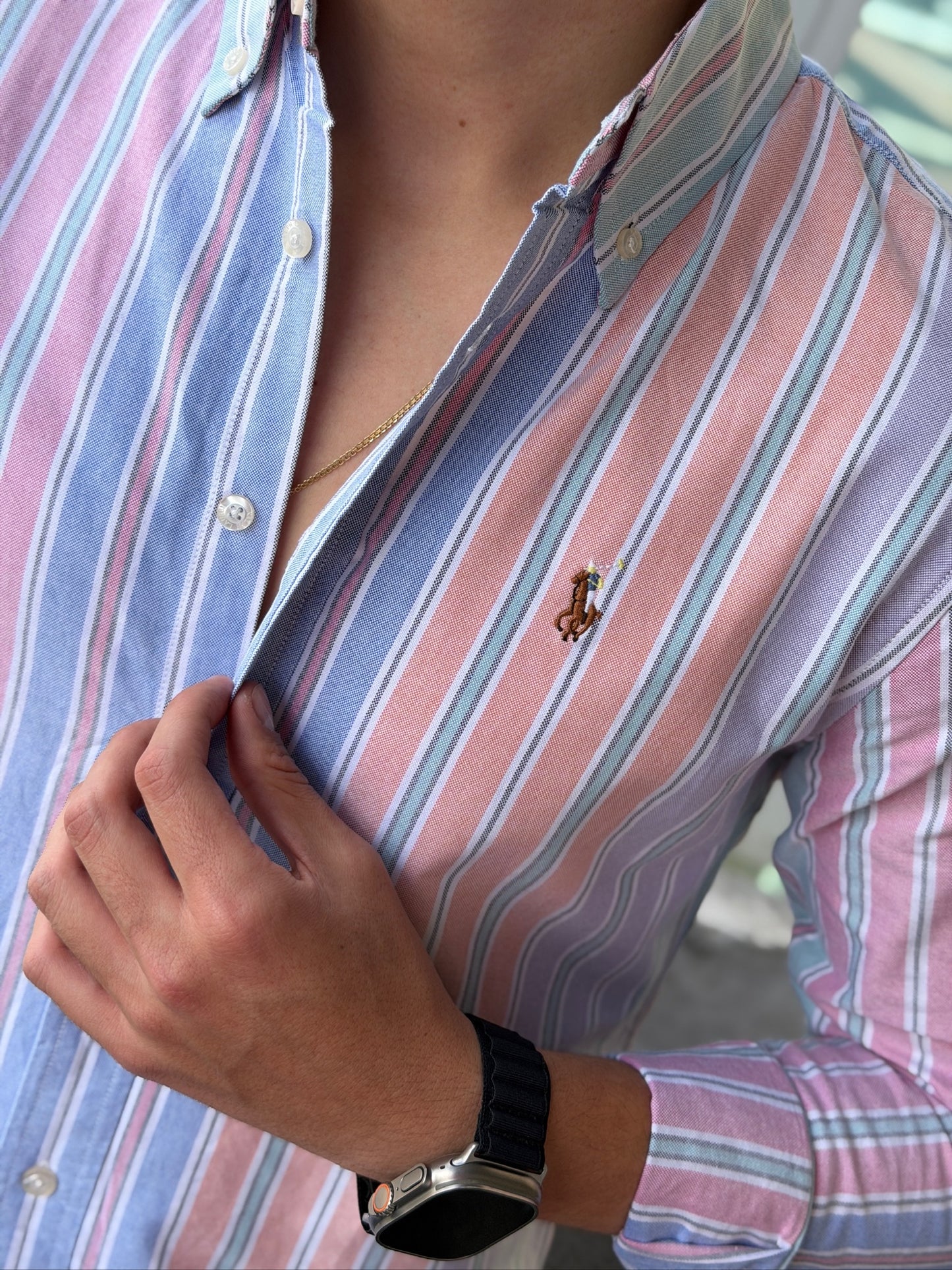 Ralph Lauren Edición Especial Líneas De Colores