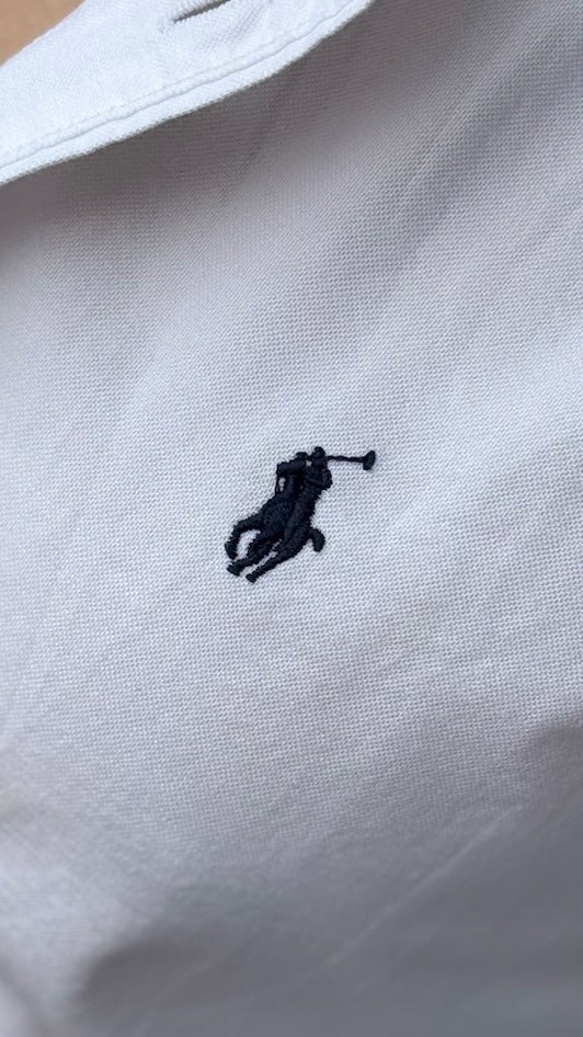 Ralph Lauren Blanca Caballo Unicolor