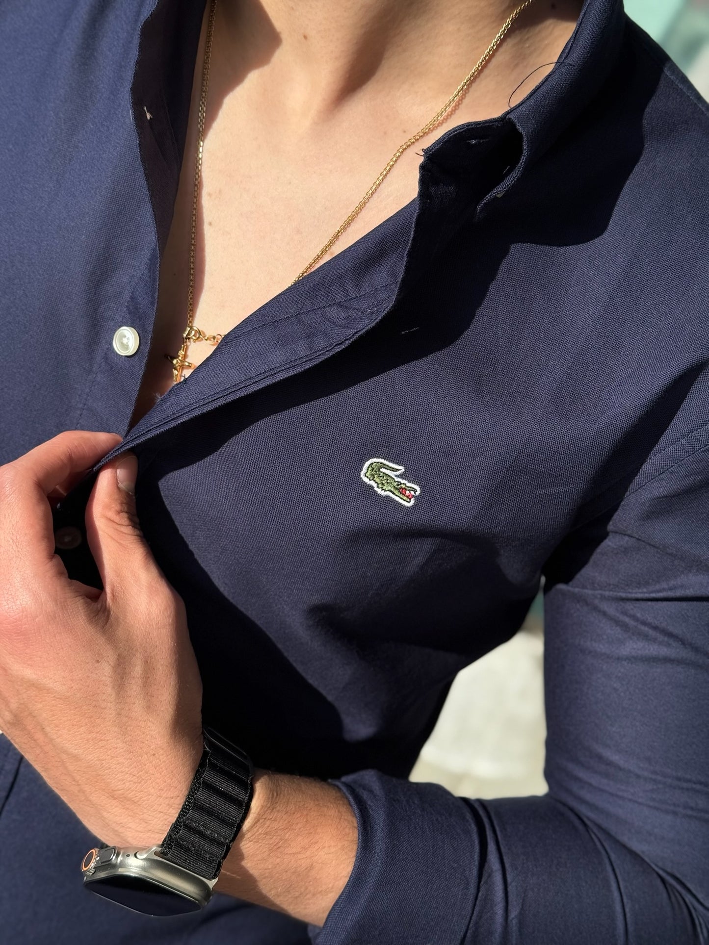 Lacoste Azul Oscura