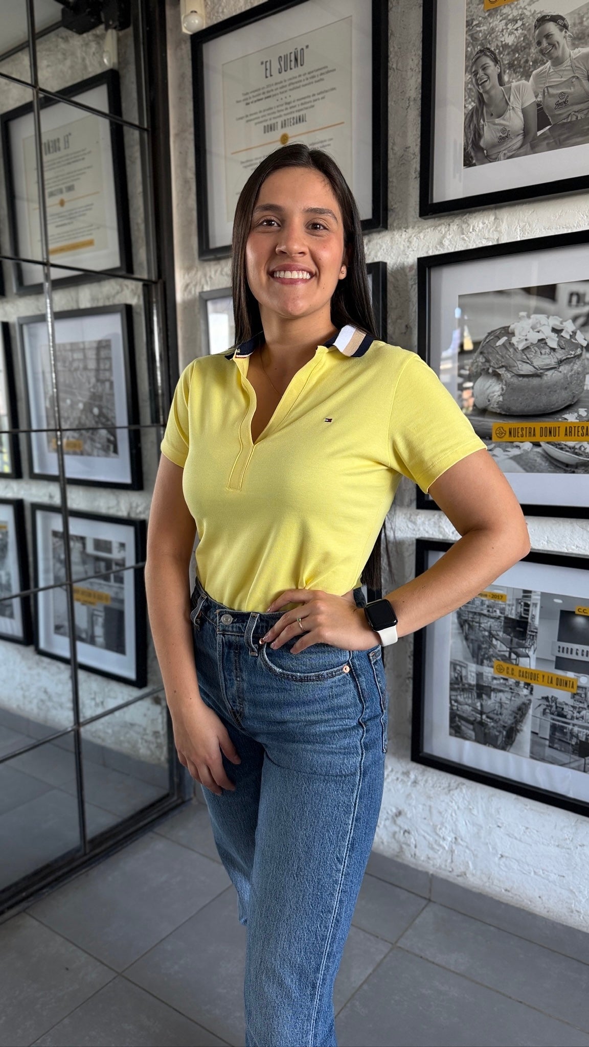 Polo De Dama Tommy Hilfiger V Amarillo